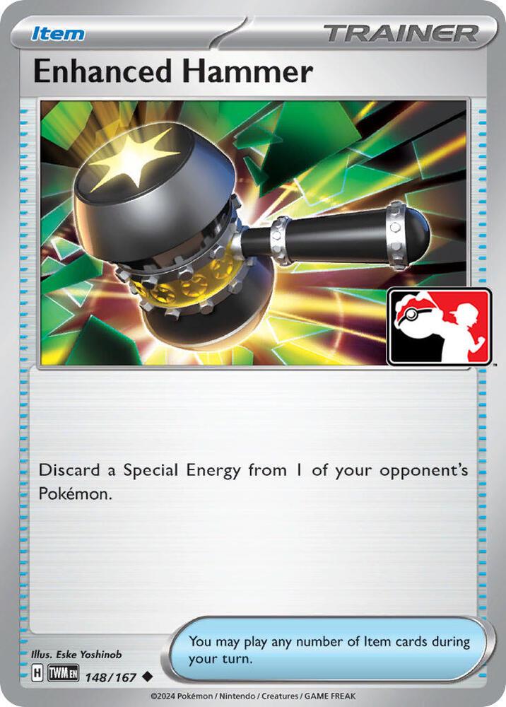 Twilight Masquerade Enhanced Hammer [Prize-Pack] Pokémon card